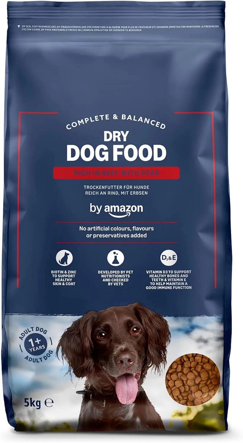 Dry Food Adulte, Boeuf aux Petits Pois - 5kg