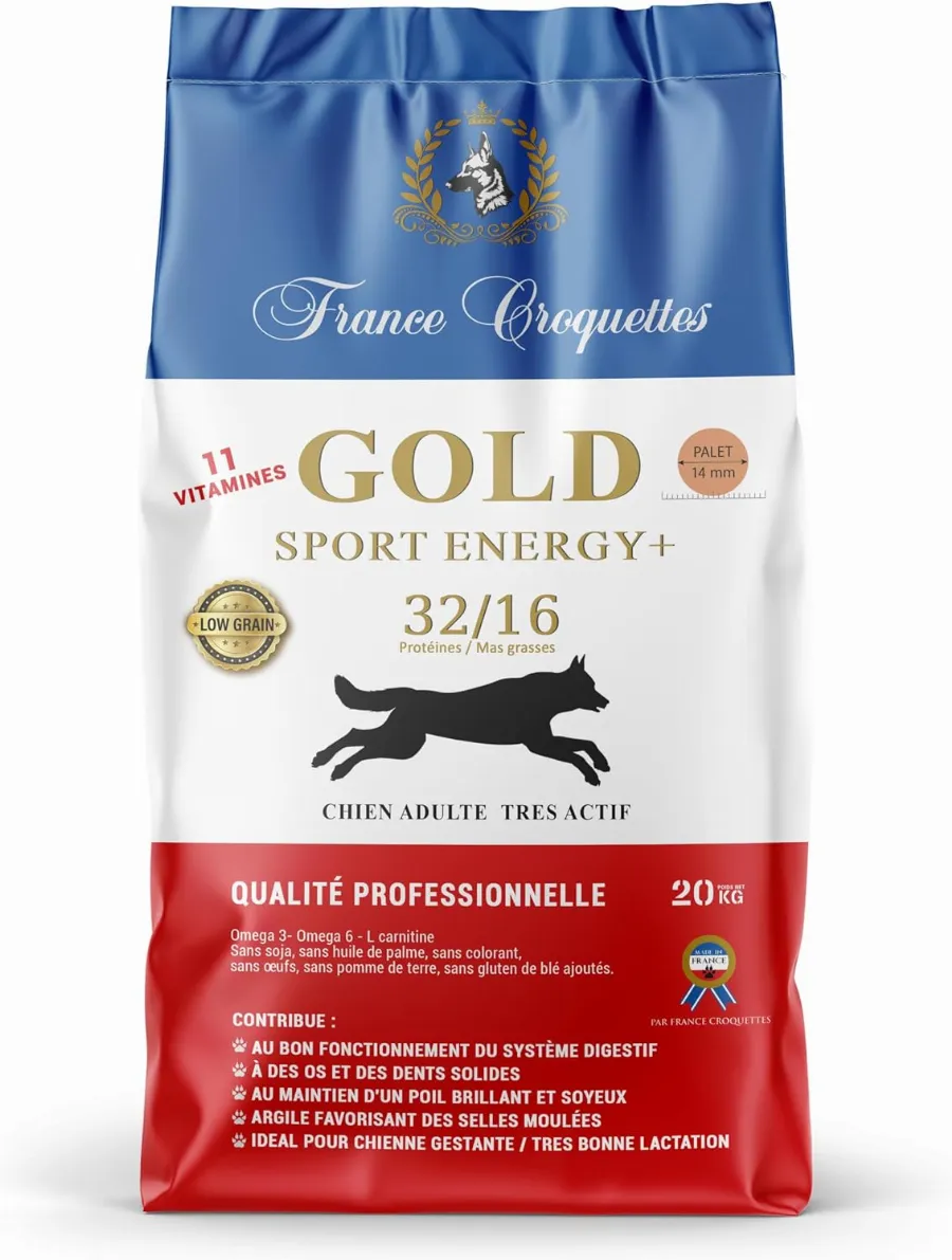 France Croquettes  Energy +  Adulte  20 kg