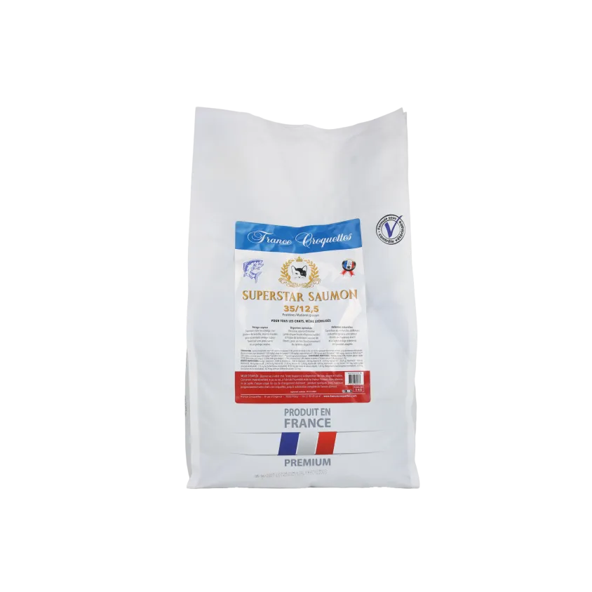 France Croquettes Super Star Saumon pour chat adulte