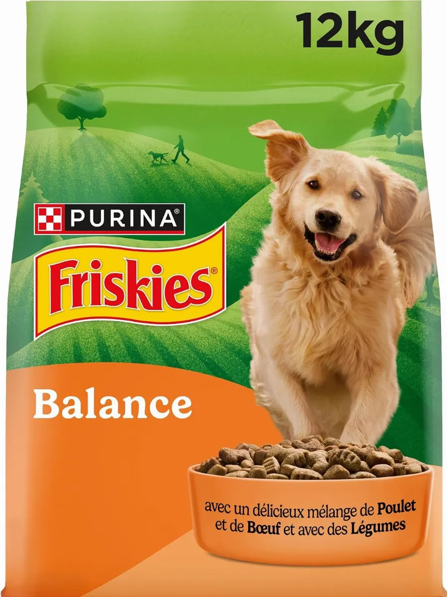 FRISKIES Balance - Poulet Bœuf Légumes -  12 kg