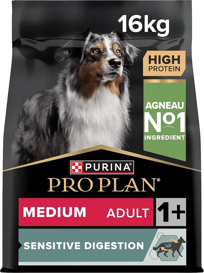 Purina Pro Plan Sensitive Digestion Chien Moyen Adulte Agneau 3 kg
